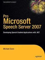 Portada de Pro Microsoft Speech Server 2007
