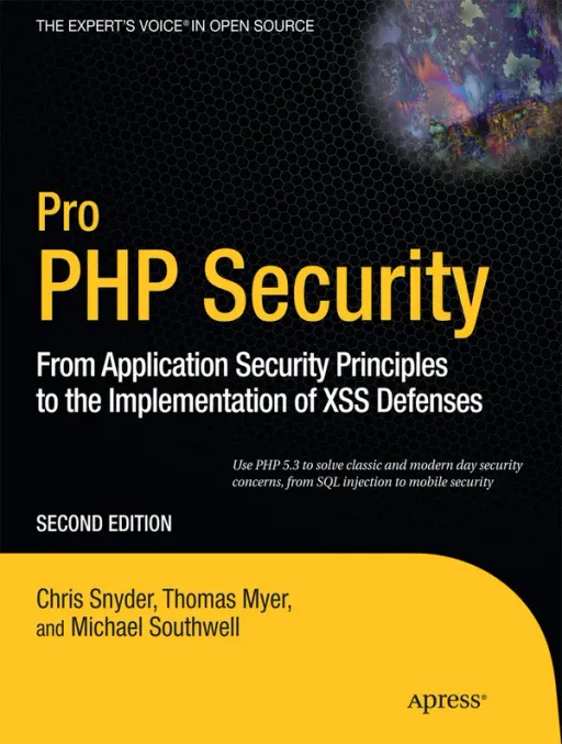 Portada de Pro PHP Security, 2nd Edition