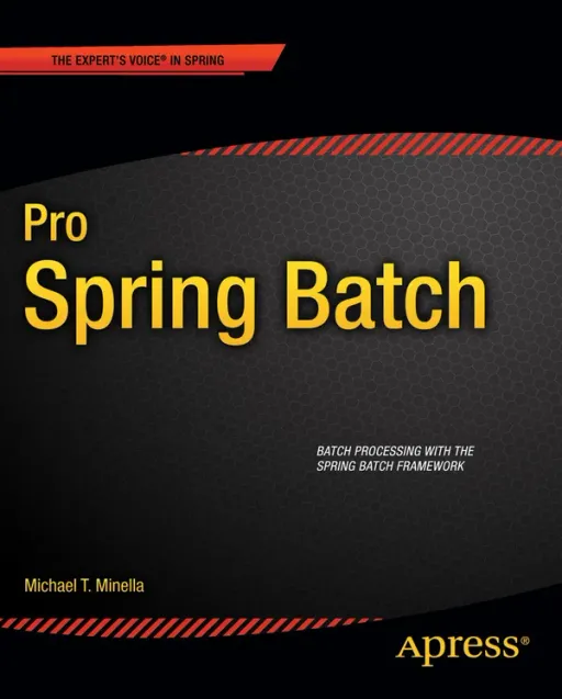 Portada de Pro Spring Batch