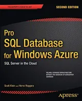 Portada de Pro SQL Database for Windows Azure, 2nd Edition