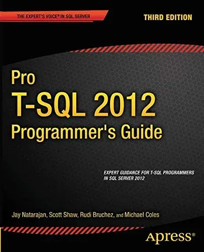 Portada de Pro T-SQL 2012 Programmer's Guide, 3rd Edition