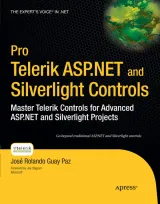 Portada de Pro Telerik ASP.NET and Silverlight Controls