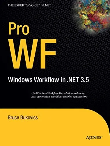 Portada de Pro WF Windows Workflow In NET 3.5