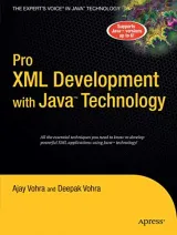 Portada de Pro XML Development with Java Technology