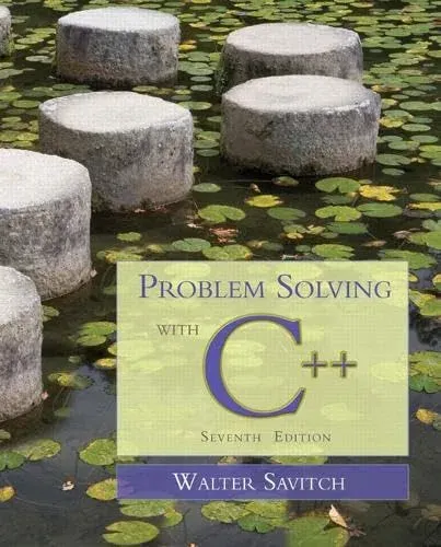 Portada de Problem Solving with C++, 7th Edition
