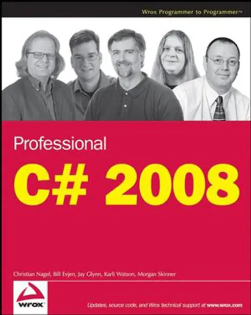 Portada de Professional C# 2008