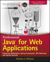 Portada de Professional Java for Web Applications
