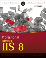 Portada de Professional Microsoft IIS 8