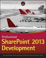 Portada de Professional Sharepoint 2013 Development