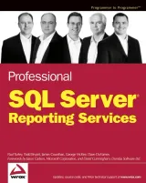 Portada de Professional SQL Server Reporting Services