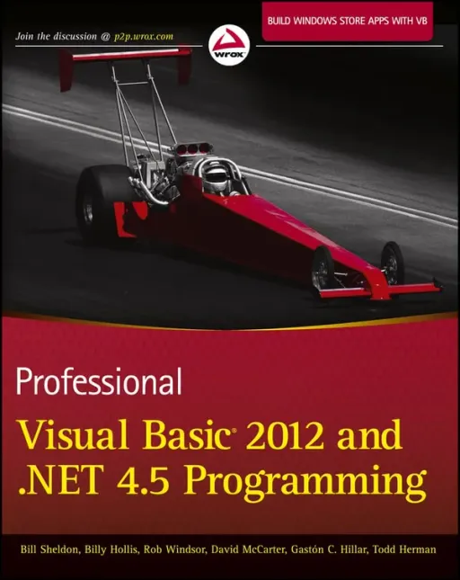 Portada de Professional Visual Basic 2012 and .NET 4.5 Programming