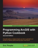 Portada de Programming ArcGIS with Python Cookbook, 2nd Edition