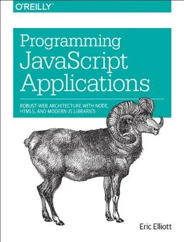 Portada de Programming JavaScript Applications