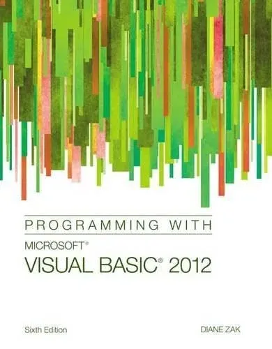 Portada de Programming with Microsoft Visual Basic 2012