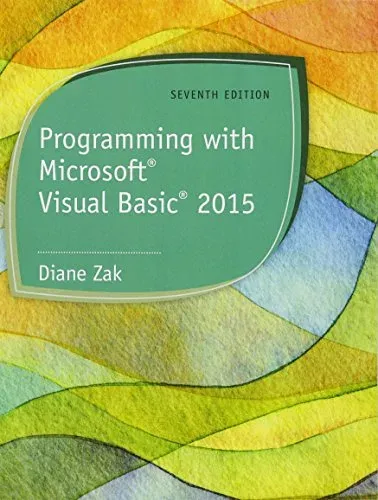 Portada de Programming with Microsoft Visual Basic 2015, 7th Edition
