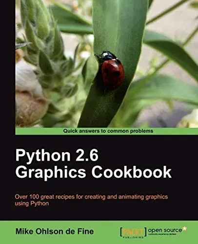 Portada de Python 2.6 Graphics Cookbook