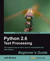 Portada de Python 2.6 Text Processing: Beginners Guide