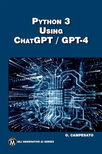 Portada de Python 3 Using ChatGPT and GPT-4