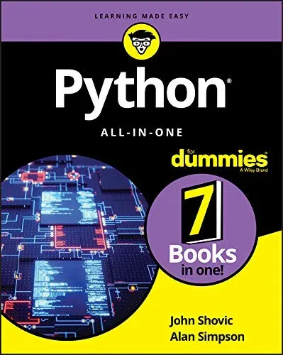 Portada de Python All-in-One For Dummies