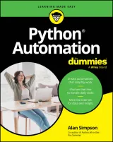 Portada de Python Automation For Dummies