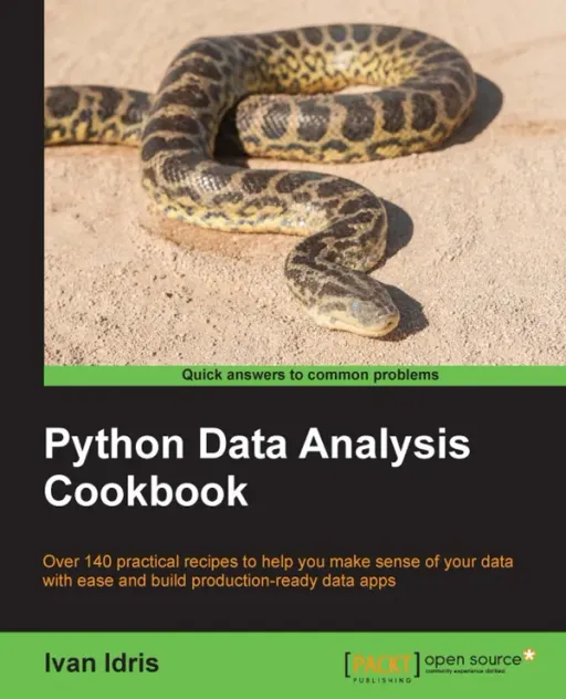 Portada de Python Data Analysis Cookbook