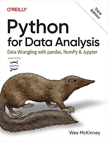 Portada de Python for Data Analysis, 3rd Edition