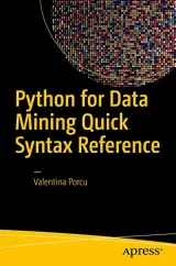 Portada de Python for Data Mining Quick Syntax Reference