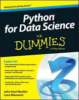 Portada de Python for Data Science For Dummies