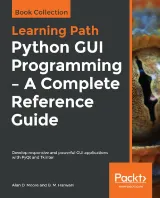 Portada de Python GUI Programming