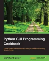 Portada de Python GUI Programming Cookbook