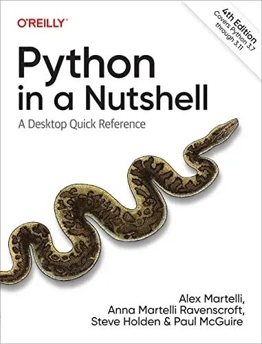 Portada de Python in a Nutshell, 4th Edition