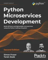 Portada de Python Microservices Development, 2nd Edition