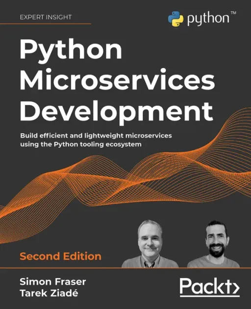 Portada de Python Microservices Development, 2nd Edition