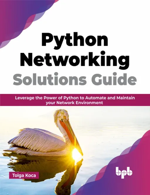 Portada de Python Networking Solutions Guide