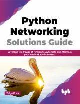 Portada de Python Networking Solutions Guide