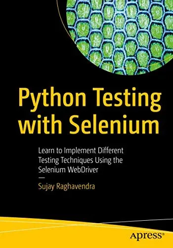 Portada de Python Testing with Selenium