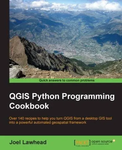 Portada de QGIS Python Programming Cookbook