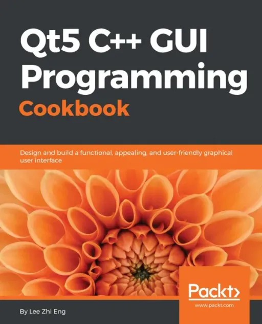 Portada de Qt5 C++ GUI Programming Cookbook