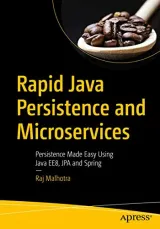 Portada de Rapid Java Persistence and Microservices