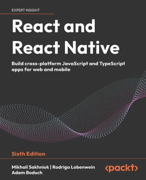 Portada de React and React Native, 6th Edition
