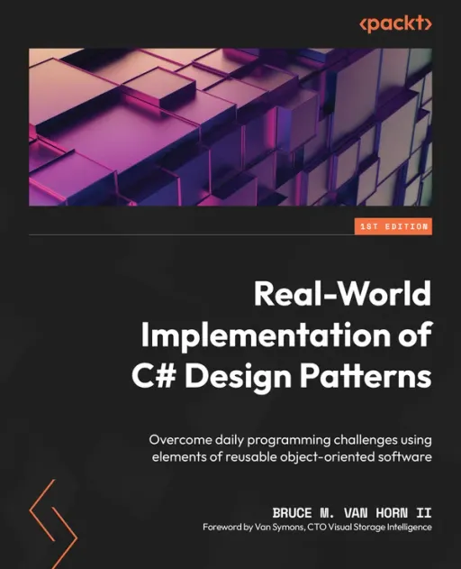 Portada de Real World Implementation of C# Design Patterns