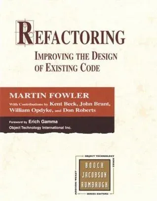 Portada de Refactoring Improving the Design of Existing Code, 2nd Edition