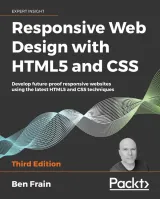Portada de Responsive Web Design with HTML5 and CSS, 3rd Edition