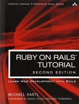 Portada de Ruby on Rails Tutorial, 2nd Edition