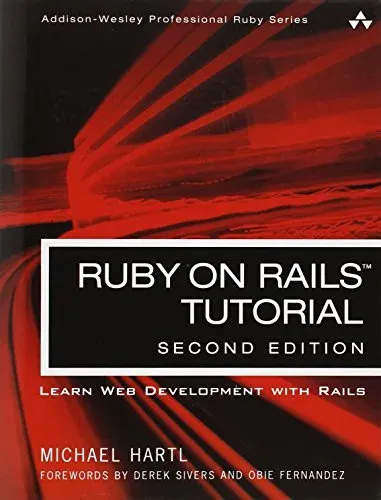Portada de Ruby on Rails Tutorial, 2nd Edition