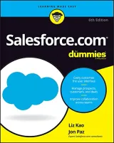 Portada de Salesforce.com For Dummies, 6th Edition
