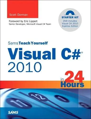 Portada de Sams Teach Yourself Visual C# 2010 in 24 Hours