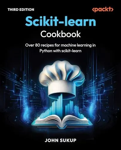 Portada de scikit-learn Cookbook, 3rd Edition
