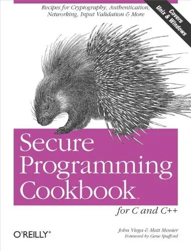 Portada de Secure Programming Cookbook for C and C++