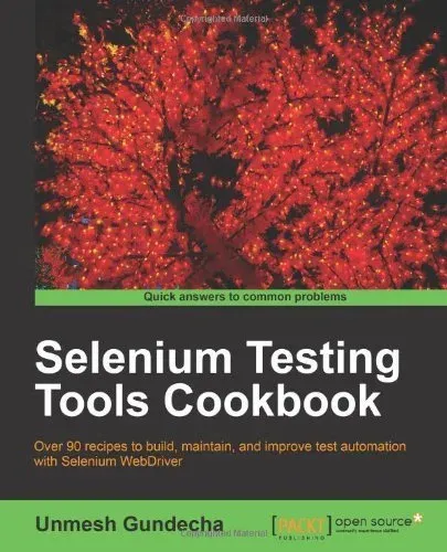 Portada de Selenium Testing Tools Cookbook, 2nd Edition